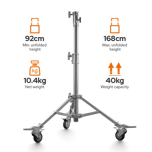 Godox Heavy-Duty Stand SA5015 Max 168cm Težina 20.4kg Nosivost 40kg - 7